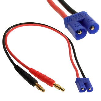 EC3 to Banana 4.0 16AWG 30CM