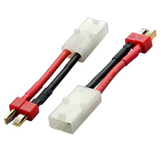 Разъемы для RC моделей Tamiya F to Deans M 14AWG 4CM 
