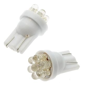 Автомобильное освещение T10 DC 12V 7LED F3 2Lm 0,4W W 