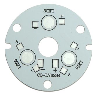 Светодиоды мощные 3x1W 1 color  d50 