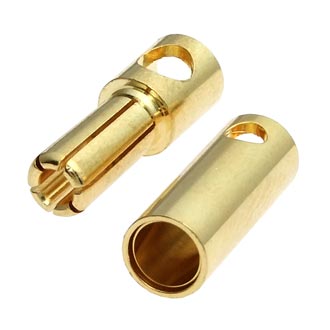 Разъемы для RC моделей Plug 5.0 M+F RUICHI Разъемы для RC моделей Plug 5.0 M+F RUICHI