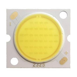 Светодиоды мощные 15W 39V 110LM 6500K 23*25 20MM COB 