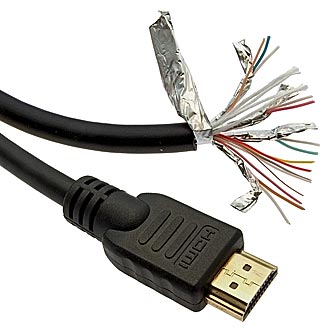 HDMI / DVI шнуры Кабель HDMI 5М с одиним разъемом 