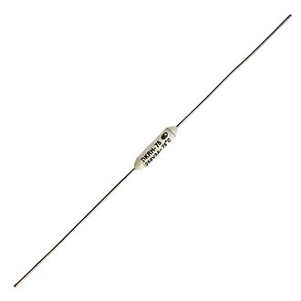 Термопредохранители Termo fuse ceramic 75*C 3A axial RUICHI