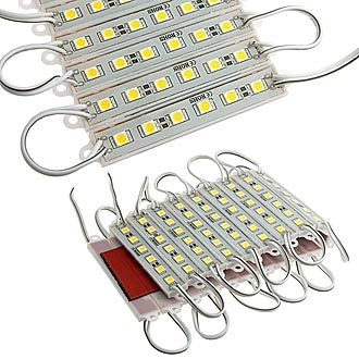 Светодиодные модули подсветки 5050 6LED 12V 1.5W W-W 