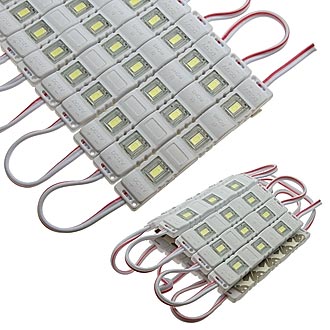 Светодиодные модули подсветки 5730 3LED LENS 12V 1.5W W IP65   Светодиодные модули подсветки 5730 3LED LENS 12V 1.5W W IP65