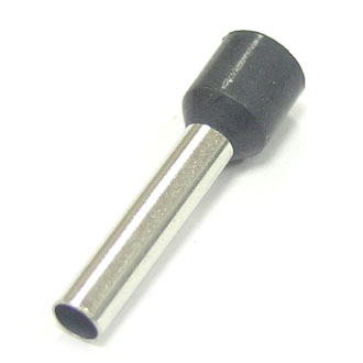 Наконечники на кабель DN06018 black (3.5x18mm) 