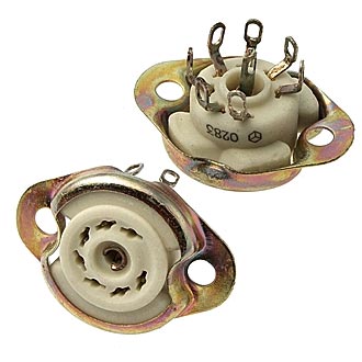 Панельки для радиоламп ПЛ7-1К 