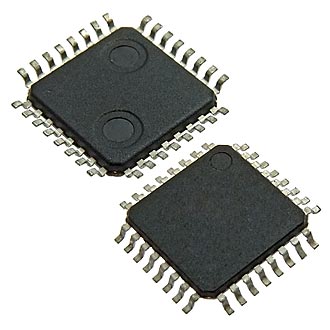 Контроллеры ATmega8U2-AU      LQFP-32 