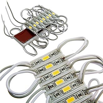 Светодиодные модули подсветки 5730 1LED 12V 0.48W W-W  Светодиодные модули подсветки 5730 1LED 12V 0.48W W-W