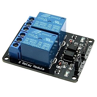 Электронные модули (ARDUINO) 5V 2 Channel relay 10A RUICHI