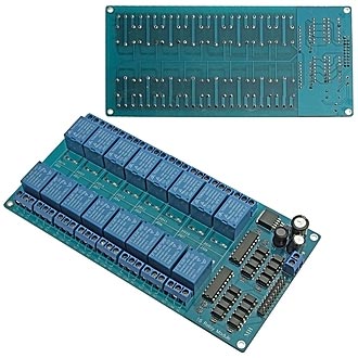 Электронные модули (ARDUINO) 16-Channel 5V Relay Module Board 