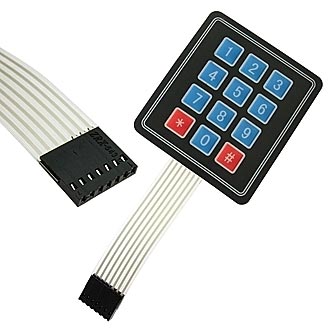 Электронные модули (ARDUINO) 3*4 matrix keypad RUICHI
