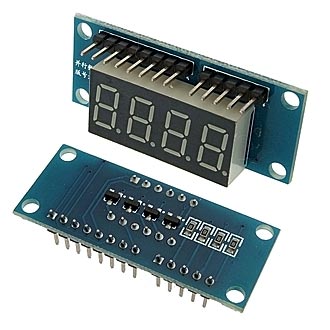 Электронные модули (ARDUINO) 4-bit digital tube module RUICHI