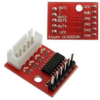 Электронные модули (ARDUINO) Red 5 Line Phase Stepper Motor RUICHI