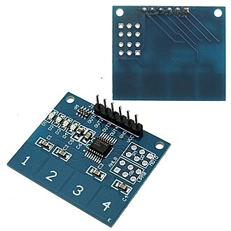 Электронные модули (ARDUINO) TTP224 Capacitive Touch Control 