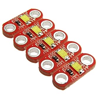 Электронные модули (ARDUINO) LilyPad LED module/quintuplet RUICHI