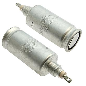 Электролитические конденсаторы К50-20     25 В  1000 мкф 