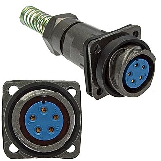 Быстроразъемные FQ18-5pin ZPK-8 RUICHI Быстроразъемные FQ18-5pin ZPK-8 RUICHI