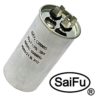 Пусковые конденсаторы CBB65  70uF  450V (SAIFU) SAIFU