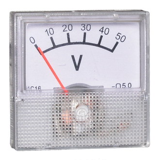 Приборы постоянного тока Вольтметр   50В   (40х40) RUICHI