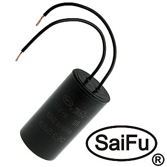 Пусковые конденсаторы CBB60  15uF  630V WIRE (SAIFU) SAIFU