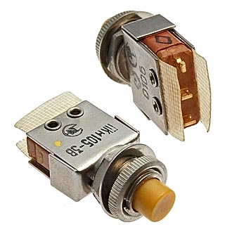 Кнопочные переключатели ПКН105-3В (ЖЕЛТЫЙ 200*г) 