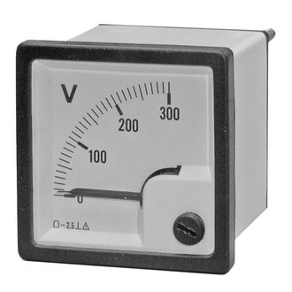 Приборы постоянного тока Вольтметр  300В   (48х48) RUICHI Приборы постоянного тока Вольтметр  300В   (48х48) RUICHI