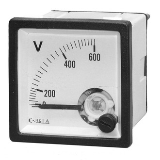 Приборы переменного тока Вольтметр 600В 50гц (48х48) RUICHI