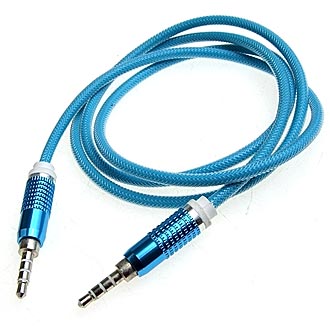 Аудио / видео шнуры AUX0001 3.5mm 4pin  1m RUICHI Аудио / видео шнуры AUX0001 3.5mm 4pin  1m RUICHI