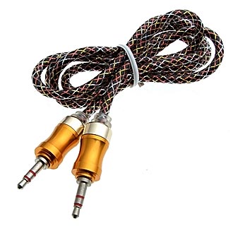 Аудио / видео шнуры AUX0018 3.5mm 3pin  1m 