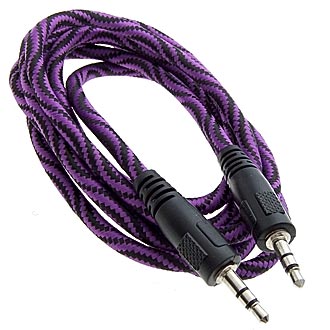 Аудио / видео шнуры AUX0026 3.5mm 3pin  1.5m 