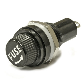 Держатели предохранителей ДВП4-2 (5x20 10a 250v) импорт RUICHI