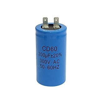 Пусковые конденсаторы CD60   200uF 300V SAIFU