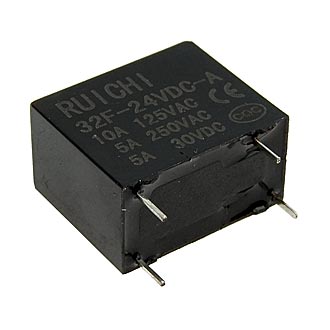 Электромагнитные реле 32F (N/O)     24VDC  5A RUICHI