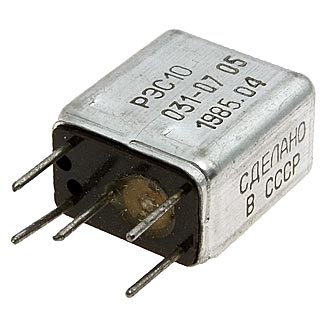 Электромагнитные реле РЭС10 07.05 