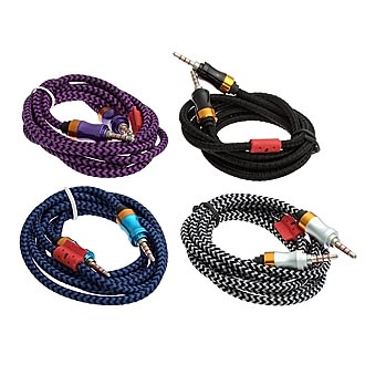 Аудио / видео шнуры AUX0003 3.5mm 4pin  1.5m RUICHI Аудио / видео шнуры AUX0003 3.5mm 4pin  1.5m RUICHI