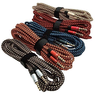 Аудио / видео шнуры AUX0005 3.5mm 4pin  3m RUICHI Аудио / видео шнуры AUX0005 3.5mm 4pin  3m RUICHI