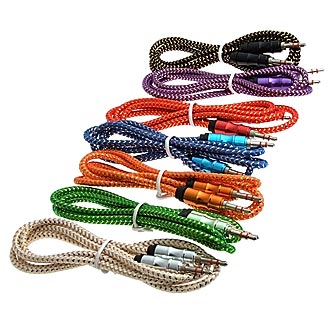 Аудио / видео шнуры AUX0011 3.5mm 3pin  1m RUICHI Аудио / видео шнуры AUX0011 3.5mm 3pin  1m RUICHI