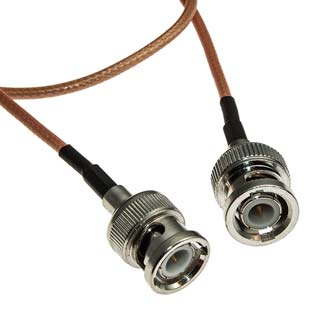 Высокочастотные разъемы BNC-P BNC-P RG316 40CM RUICHI Высокочастотные разъемы BNC-P BNC-P RG316 40CM RUICHI