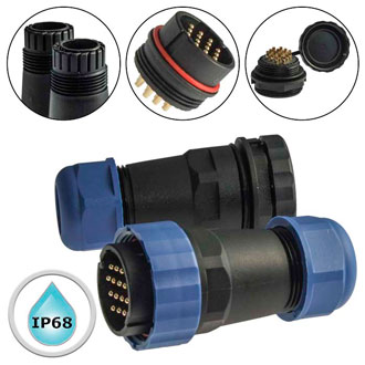 Герметичные разъемы SZC28 14P-F-M SZC