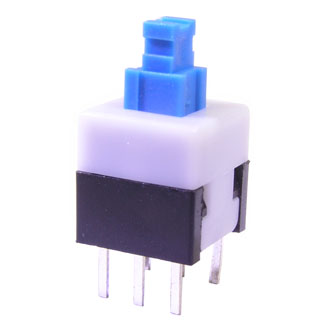 Миниатюрные кнопки PB22E08 без фиксации 8x8x13 mm RUICHI