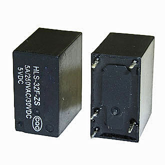 Электромагнитные реле 32F (JZC-32F)      5VDC  3A 