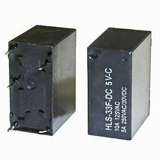 Электромагнитные реле 33F 5VDC 10A 