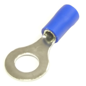 Клеммы тип *O* изолированные RV2-6 blue RUICHI
