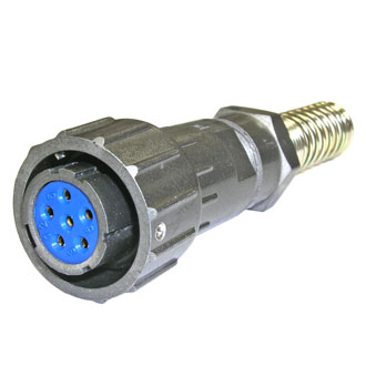 Быстроразъемные FQ18-6TK-8 (каб.роз.) RUICHI