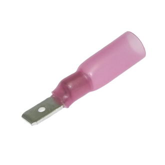 Клеммы ножевые изолированные MDD1.25-187(8) HST Red RUICHI