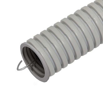 Труба гофрированная ПВХ ф16 с зондом 