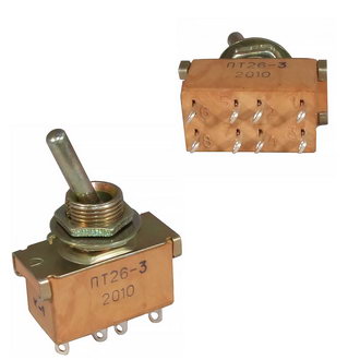 Тумблеры ПТ26-3  КУЗБАССРАДИО