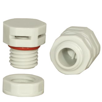 Клапаны выравнивания давления M12X1.5 PA66 WHITE RUICHI Клапаны выравнивания давления M12X1.5 PA66 WHITE RUICHI